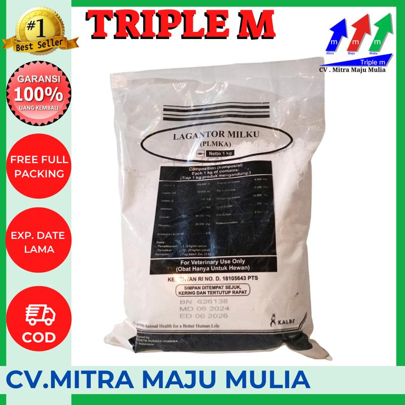 LAGANTOR MILKU 1 Kg - Premix Sapi Kambing Perah 0