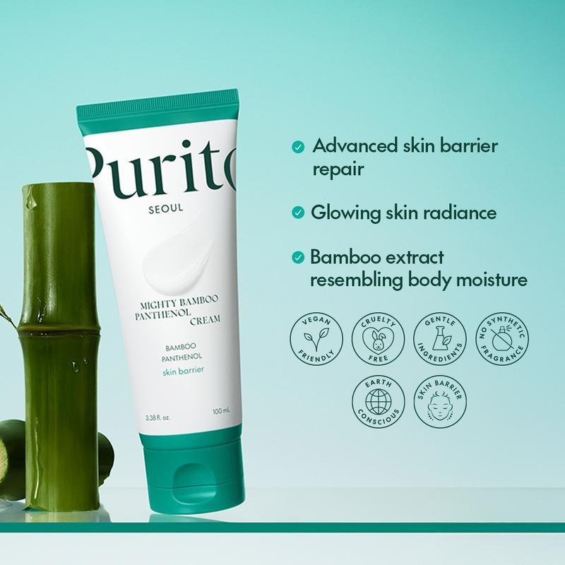Kem Dưỡng Purito Seoul Mighty Bamboo Panthenol 100ml, Phục Hồi Hàng Rào Da,…
