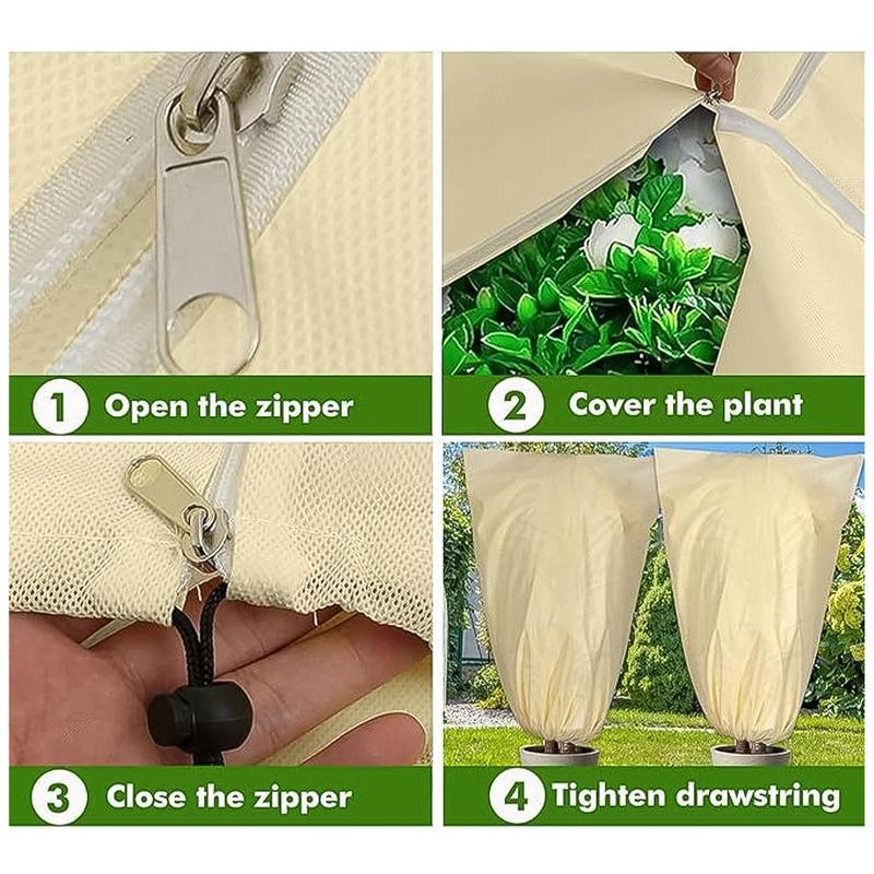 Product Introduction of Plant Anti Freezing Cover Autumn and Winter Anti Cold Tree Cover Plant Anti Freezing Bag Non-woven Fabric Plant Anti Cold Cover 20