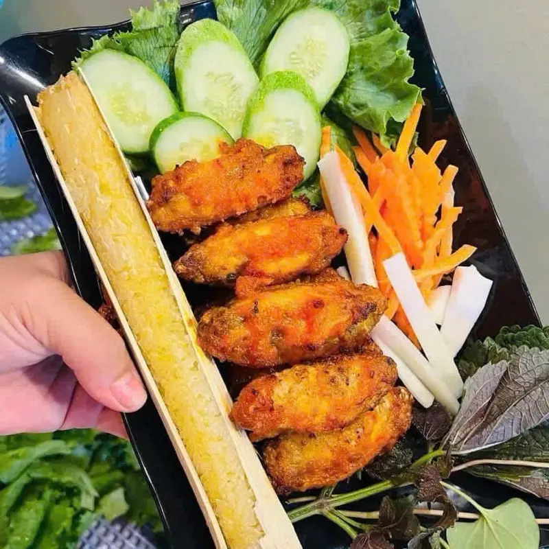 Cơm lam ngũ sắc set 10 ống