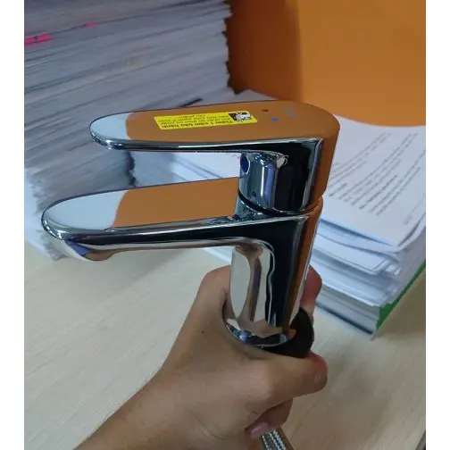 Vòi chậu rửa mặt, Vòi lavabo nóng lạnh INAX LFV-1112S [CHÍNH HÃNG], kèm 2 dây cấp, Bảo hành 2 năm