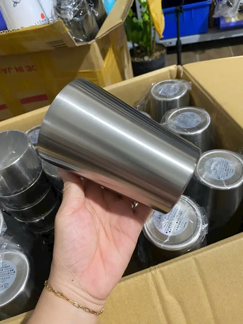 Product Introduction of Ly giữ nhiệt nội địa nhật 450ml, không nắp cao 12cm 2