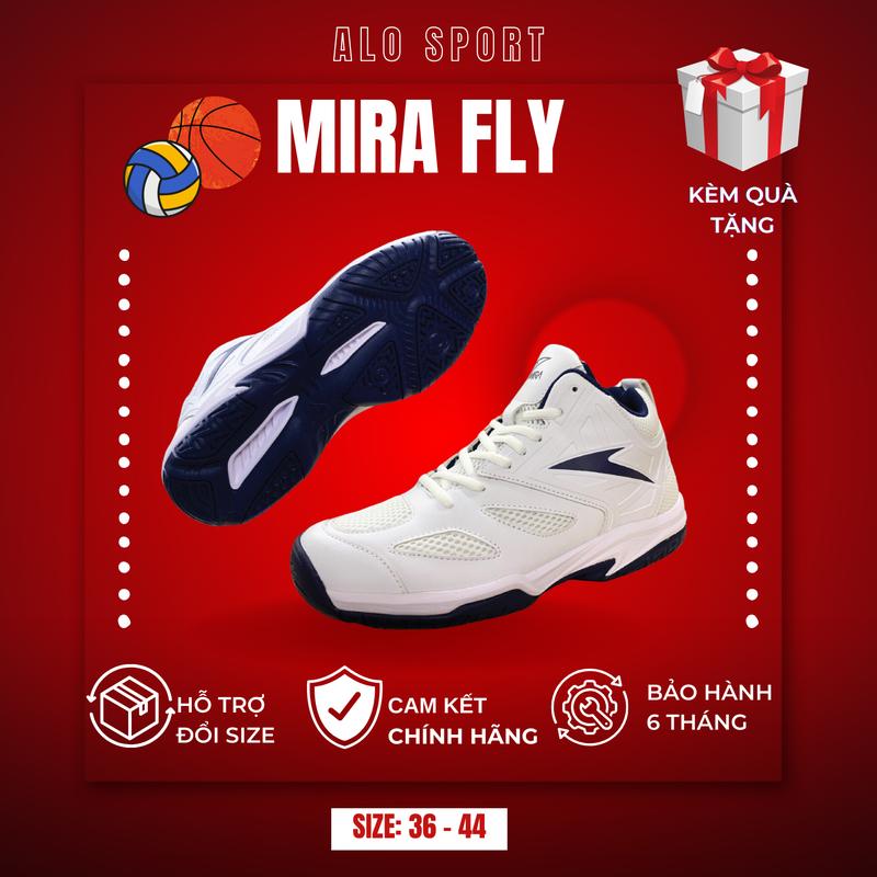 [MUA 1 TẶNG 2] Giày Thể Thao Chính Hãng, Bóng Chuyền, Bóng Rổ Cao Cấp New 2023 Mira Fly Thoáng khí Chống thấm nước Thoải mái Unisex Nam Nữ Bảo Hành Chính Hãng Full Box Sneaker Sport