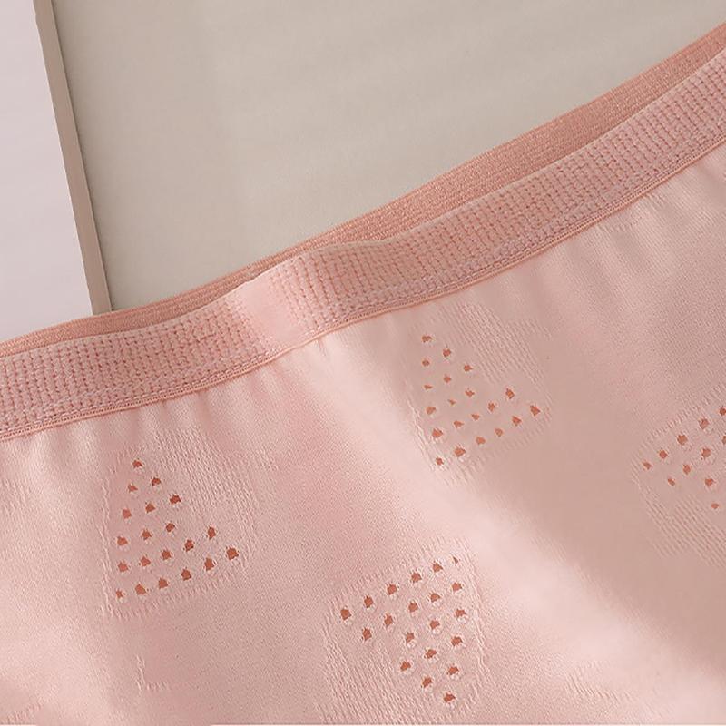 Product Introduction of Combo 5 Quần Lót Nữ Cotton Thông Hơi Thoáng Mát - Set 5 Quần Lót Cotton Cạp Vừa, Co Dãn Thoải  Mái ZANABRA LY06  Thun Voi Women 19