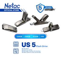 Gambar Netac OTG Flashdisk US5/US9 USB 3.2+Type-C Solid State Flash Drive 128GB/256GB/512GB/1TB Dual Flash Disk up to 550MB/500MB/s - 128GB (US5) dari Netac Indonesia OS Kota Bekasi 1 Tokopedia