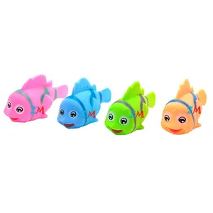 Mainan Ikan Karet Bunyi B797 isi 4 Pcs