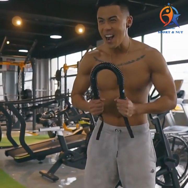 Gậy Bẻ Tập Cơ Tay Ngực Vai Thanh Lò Xo Cao Cấp Lực Bẻ 20kg 30kg 40kg 50kg Đàn Hồi Tốt Phù Hợp Luyện Tập Thể Thao Tại Nhà 3