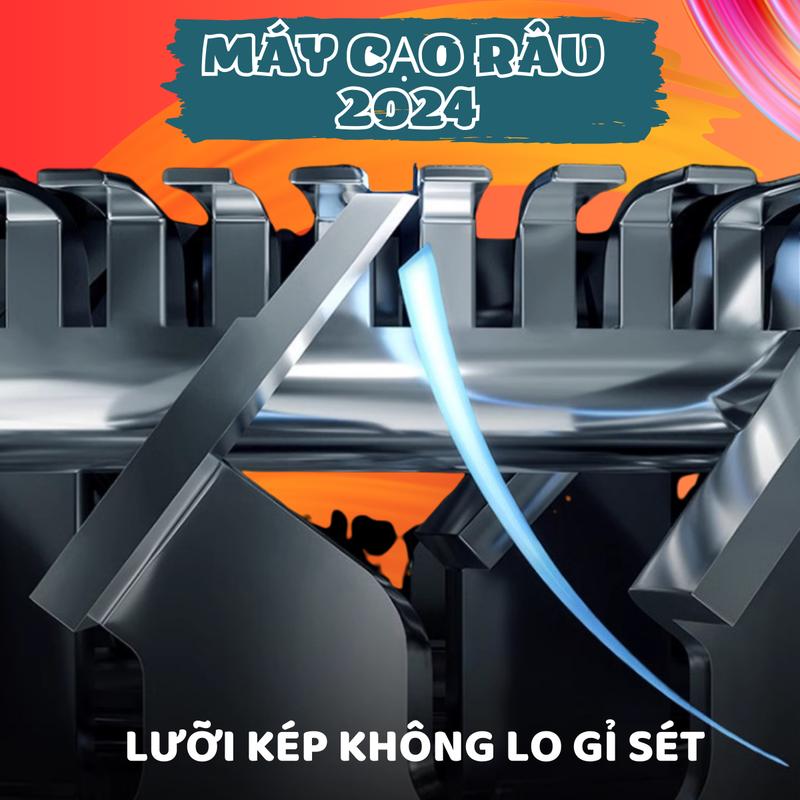 Product Introduction of [ bảo hành 12 tháng ] máy cạo râu mini , công nghệ lưỡi tự mài 1