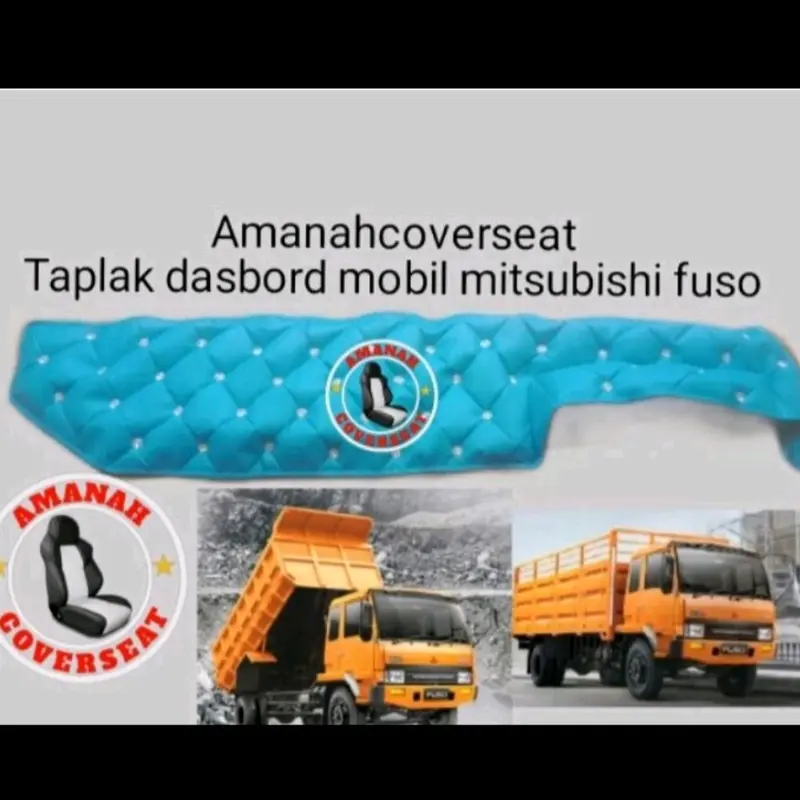 taplak dasbor mobil mitsubishi fuso model sofa kancing kristal 1