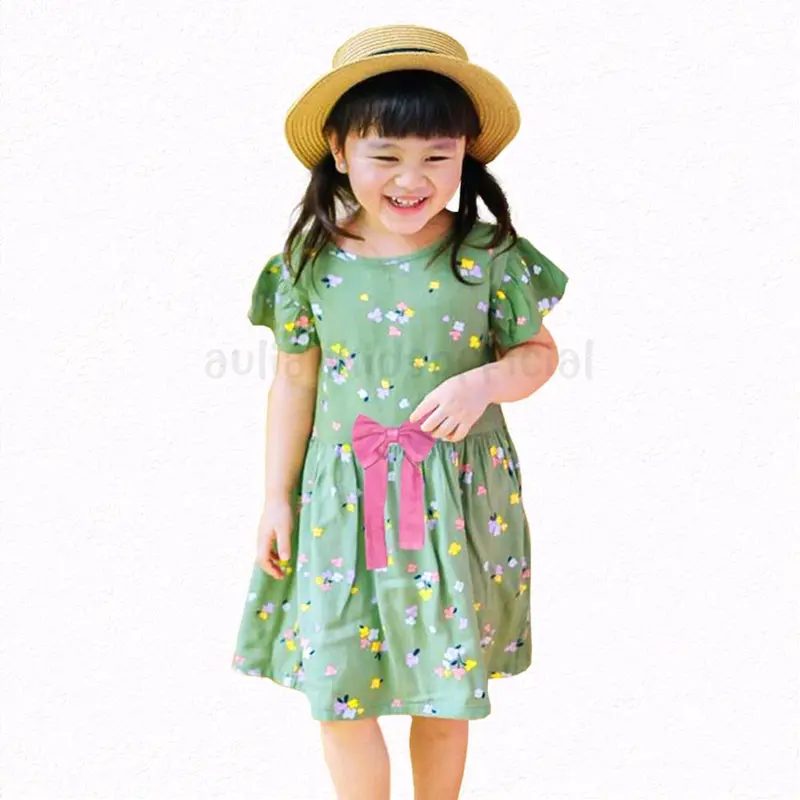 DRESS ANAK DAN BAYI BAHAN KATUN RAYON PREMIUM motif unicorn koala kaktus 5