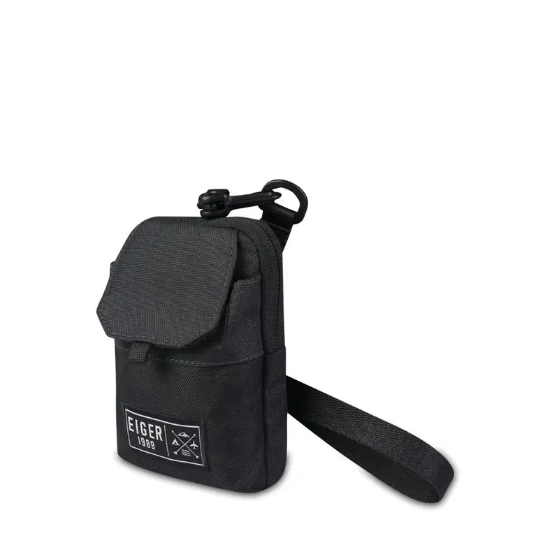 TAS POUCH EIGER X-CARD ORIGINAL WALLET - BLACK Kartu Dompet Hitam 1
