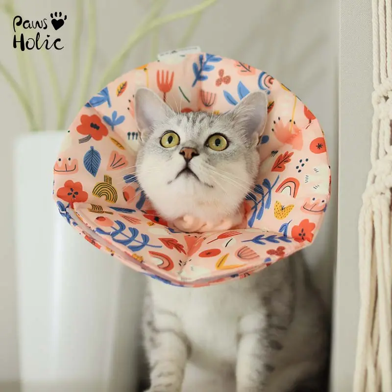 Adjustable Pet Recovery Collar, Lightweight Pet Neck Cone, Waterproof Pet Neck Protector, Pet Healthcare Supplies for Dogs & Cats 0