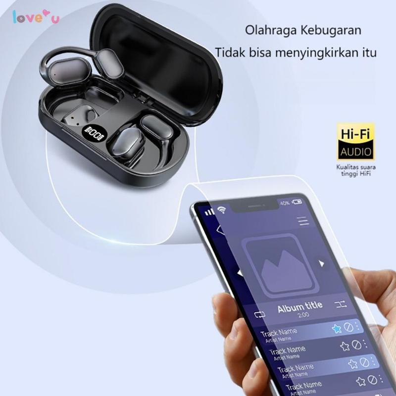 XG33 Sport Wireless Headset  Bluetooth Ear Clip, HiFi Stereo, Bass Earbuds. Ideal for Sports.H 6