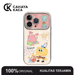 Casing HP Untuk iPhone 16 Pro Max 11 12 13 14 15 Pro XS XR 7+ 8+ Xs Max Casing dengan Gambar Karakter Kartun Z03948