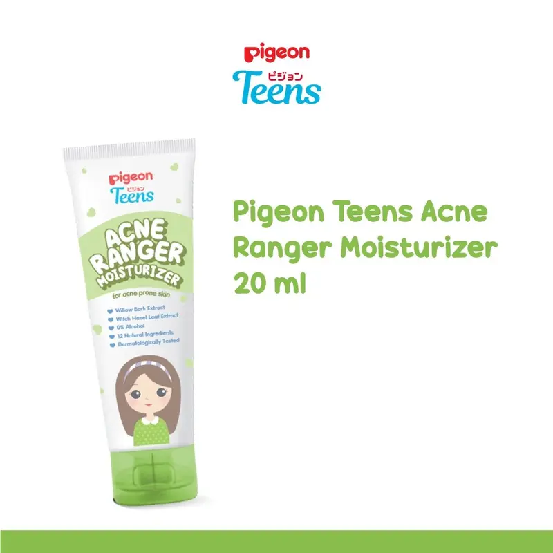 Pigeon Teens Facial Wash Acne Ranger Gel / Toner / Moisturizer Sunscreen SPF35/PA+++ Perawatan Jerawat Aca Baby Essential spf 50 mencerahkan 3