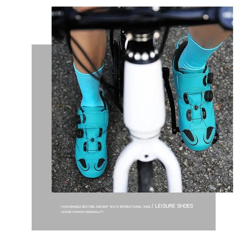 Product Introduction of Outdoor Cycling Shoes Bicycle Shoes Road Lock Shoes Lace-Free Cycling Shoes Rotating Button Mountain Cross Country Shoes Couple Sports Shoes Road Sole Bicycle Shoes Flat Shoes Outdoor Sports Shoes Rubber Outdoor Bicycle Shoes P 49
