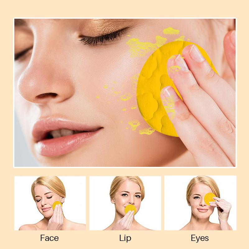 Product Introduction of Turmeric Cleansing Pads Turmeric Cleansing Pad Exfoliating Cleansing Facial Care Skincare Comfort 0