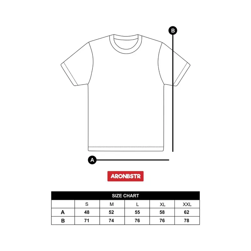 ARON - AARON - ARON BERG - Tshirt / Kaos Aron Lengan Pendek ARONBERG OVERSIZE (VESPER) - ARON 4