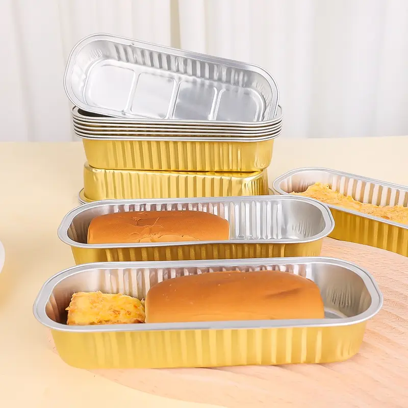 Cawan pembungkusan roti keju pakai buang, acuan membuat pencuci ...
