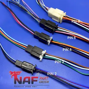 SOCKET SOKET KABEL SAMBUNGAN PIN 2 3 4 6 9 MINI ORIGINAL UNIVERSAL