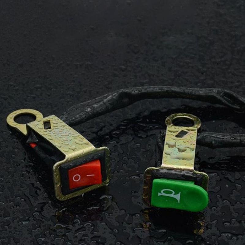 Product Introduction of New 2 Styles Motorcycle Handlebar Horn PPC Headlight Combination Switch Universal Switch Button Electric Bike Accessories 13