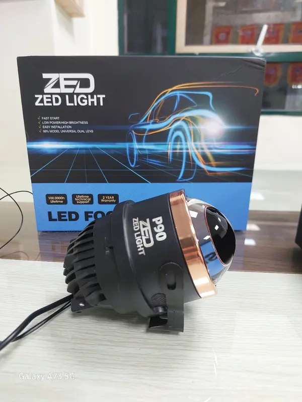 Đèn Bi gầm 3.0 P90 công xuất 65W chính hãng Zedlight (Giá 1 đèn) Đèn Pha Phụ Tùng Đèn Pha Phụ Tùng denxe sieu 7
