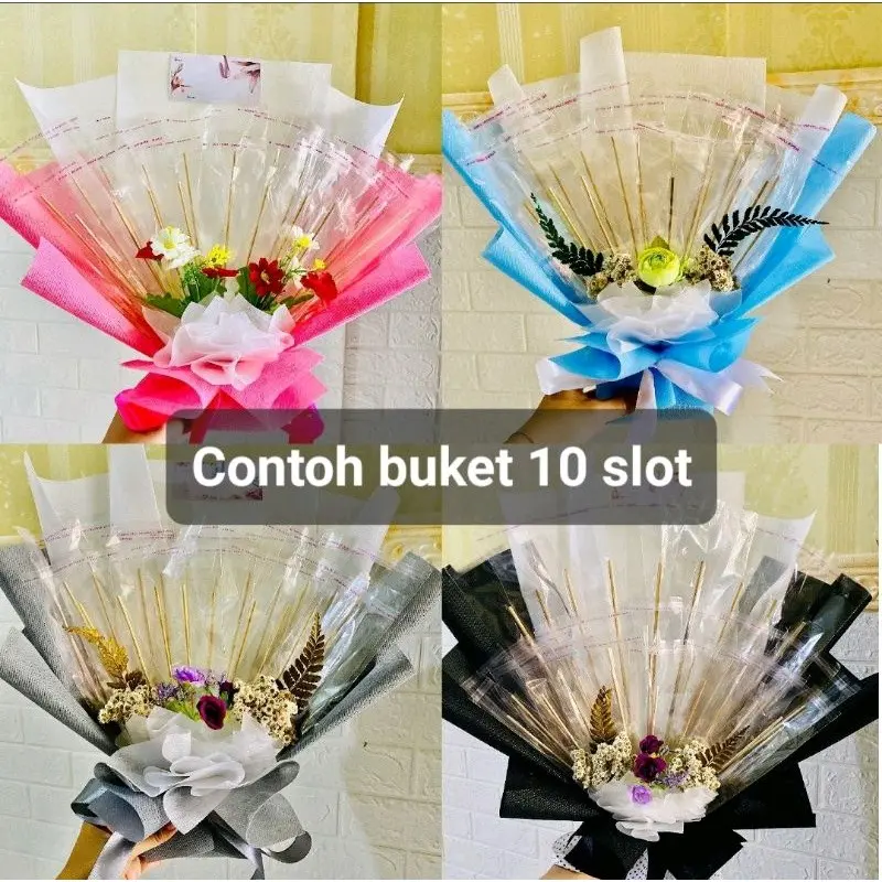 PAKET BELAJAR BIKIN BUKET 4