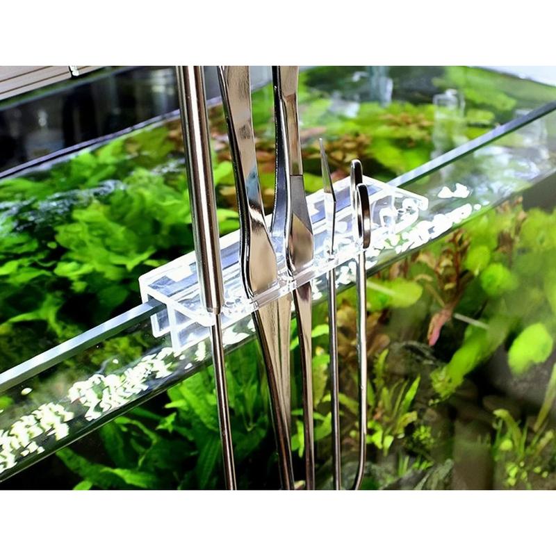 Aquarium Accessories Hard Stainless Steel Aquarium Tool Scissor Tweezers Plants Wave Scissors Fish Tank Shovels Cleaner Supplies 4