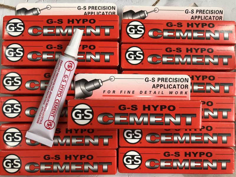 Keo dán kính đồng hồ, dán hạt, đính đá Trang Sức G-S Hypo Cement GDA093 băng keo silicon chemical guys  metal polish keo sieu danang dinh