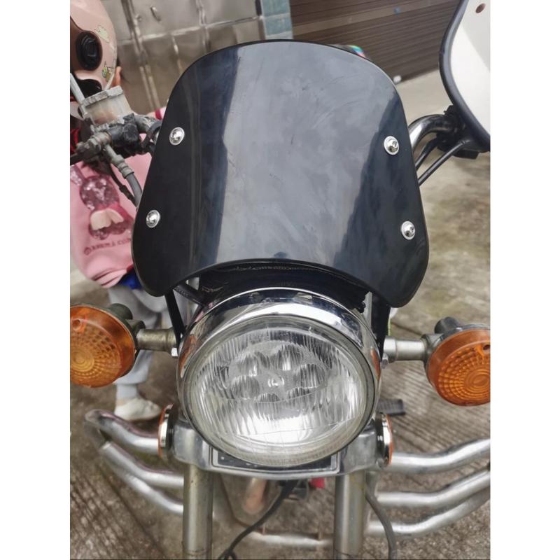 Kính Chắn Gió Chế Gắn Xe Máy Classic PG1, XSR 155, Rebel Mã K3 Hãng S2R 5