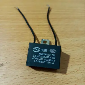 kapasitor kipas angin miyako 2.5uf Merah