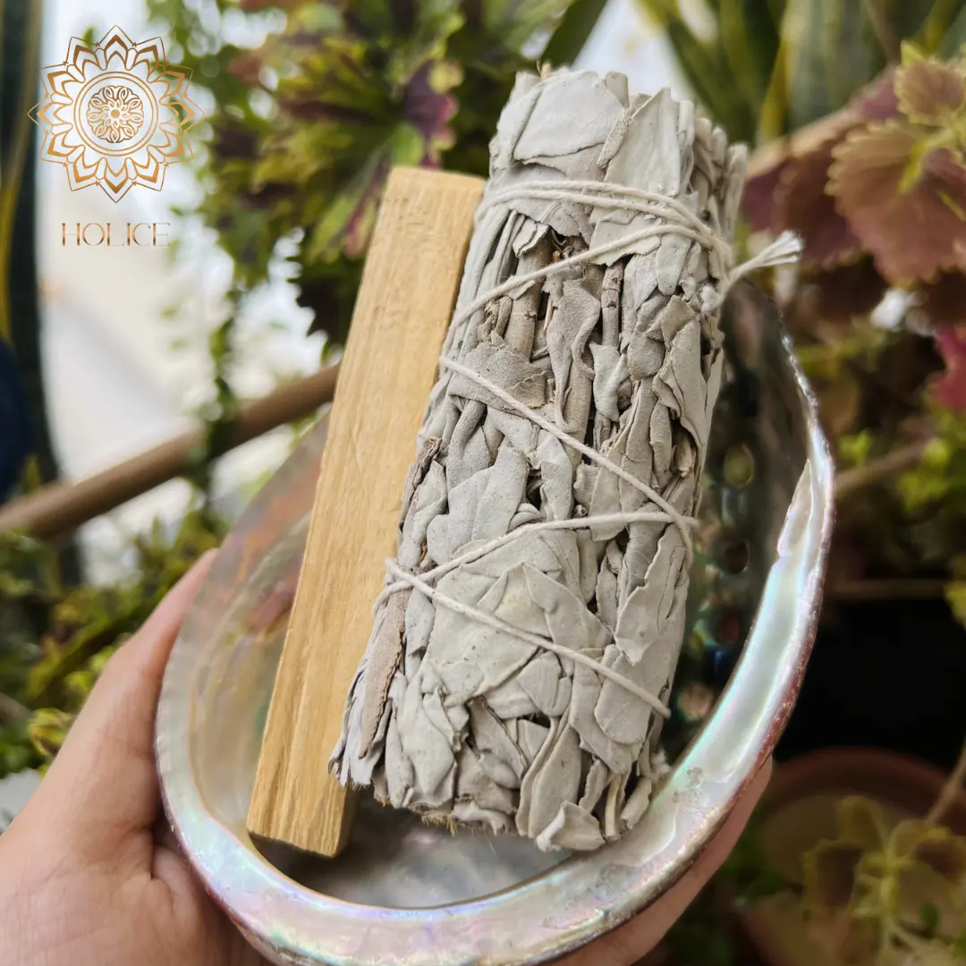 Thảo mộc xông nhà xô thơm thanh tẩy đồ vật không gian sống
