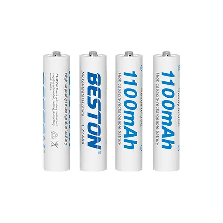 Hộp 4 Pin 3A  1100mAh - ( Điều khiển ) - Pin loại 1.2V Sạc đầy 1.4V thông dụng