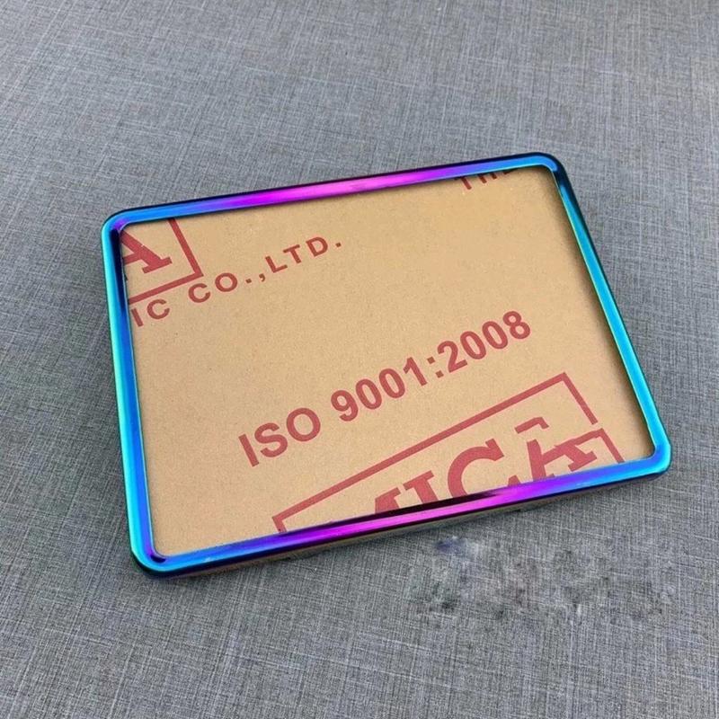 Khung Biển Inox, Chống Nước, Titan Biển Số Kèm Mica Nhựa - Chống Nước Lắp Mọi Xe bộ biker