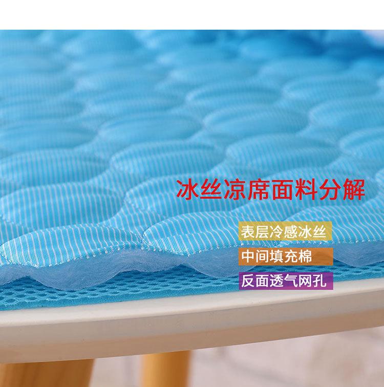Product Introduction of Pet Dog Mat Cooling Summer Pad Mat For Dogs Cat Blanket Sofa Breathable Dog Bed Summer Washable For Small Medium Large Dogs Car 8