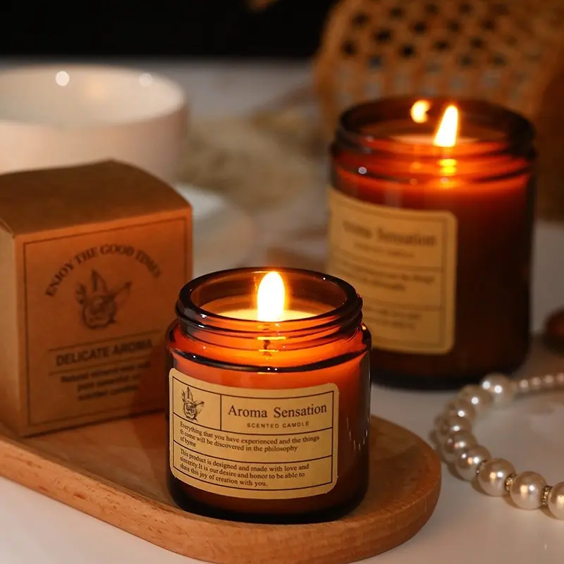 Nến thơm tinh dầu tự nhiên không khói Aroma nếnthơm đạidương n ế nenthom handmade 6