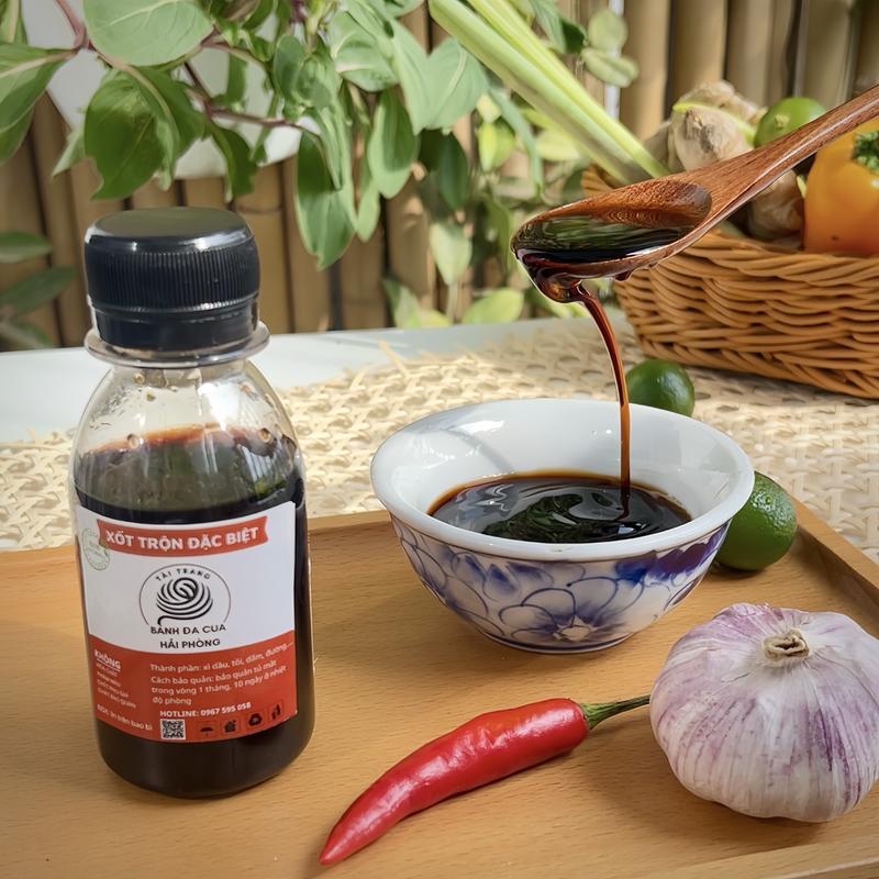 Nước Sốt Trộn Đặc Biệt Nấu Bánh Đa/Bún/Mì Trộn - 200ml - Gia Vị nước  chấm nướctương maggi 3