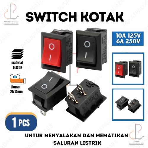 Tombol On Off Motor Mobil Kotak Saklar Switch On Of LED Stan - Shop ...
