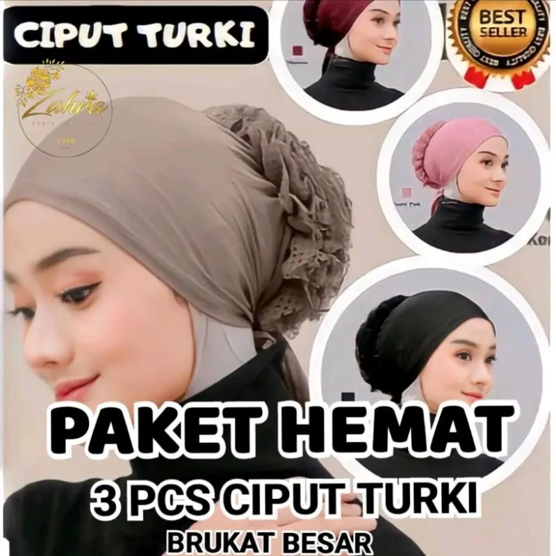 PAKET HEMAT 3 PCS CIPUT TURKI BERUKAT BESAR