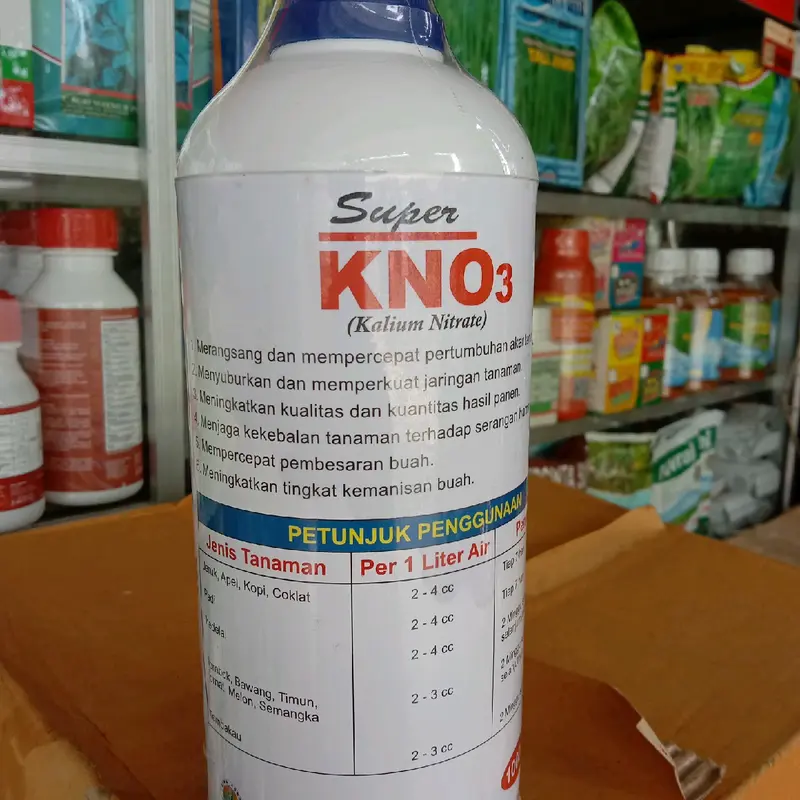 Pupuk Cair KNO3 Putih CV Bam Fase Generatif 1 Liter - Tanaman original 2
