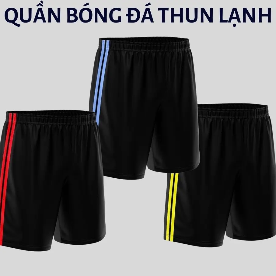 Quần bóng đá nam quần thể thao  Thun lạnh Platinum giá rẻ mặc tốt thoải mái