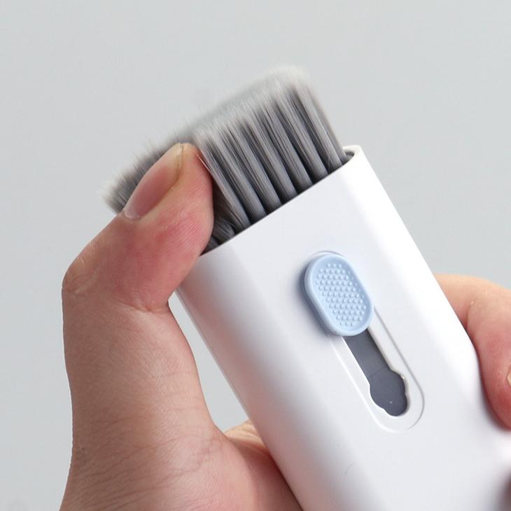BISA COD 6349 7 in 1 Multifunction Pen Cleaner / Sikat Folding with Key Puller Pembersih Cleaning 3