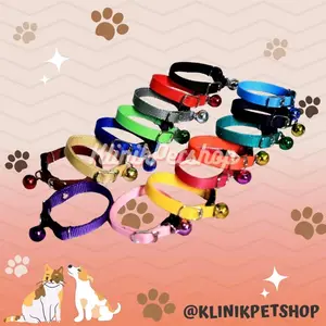 Kalung Kucing Polos Cat Collar Warna