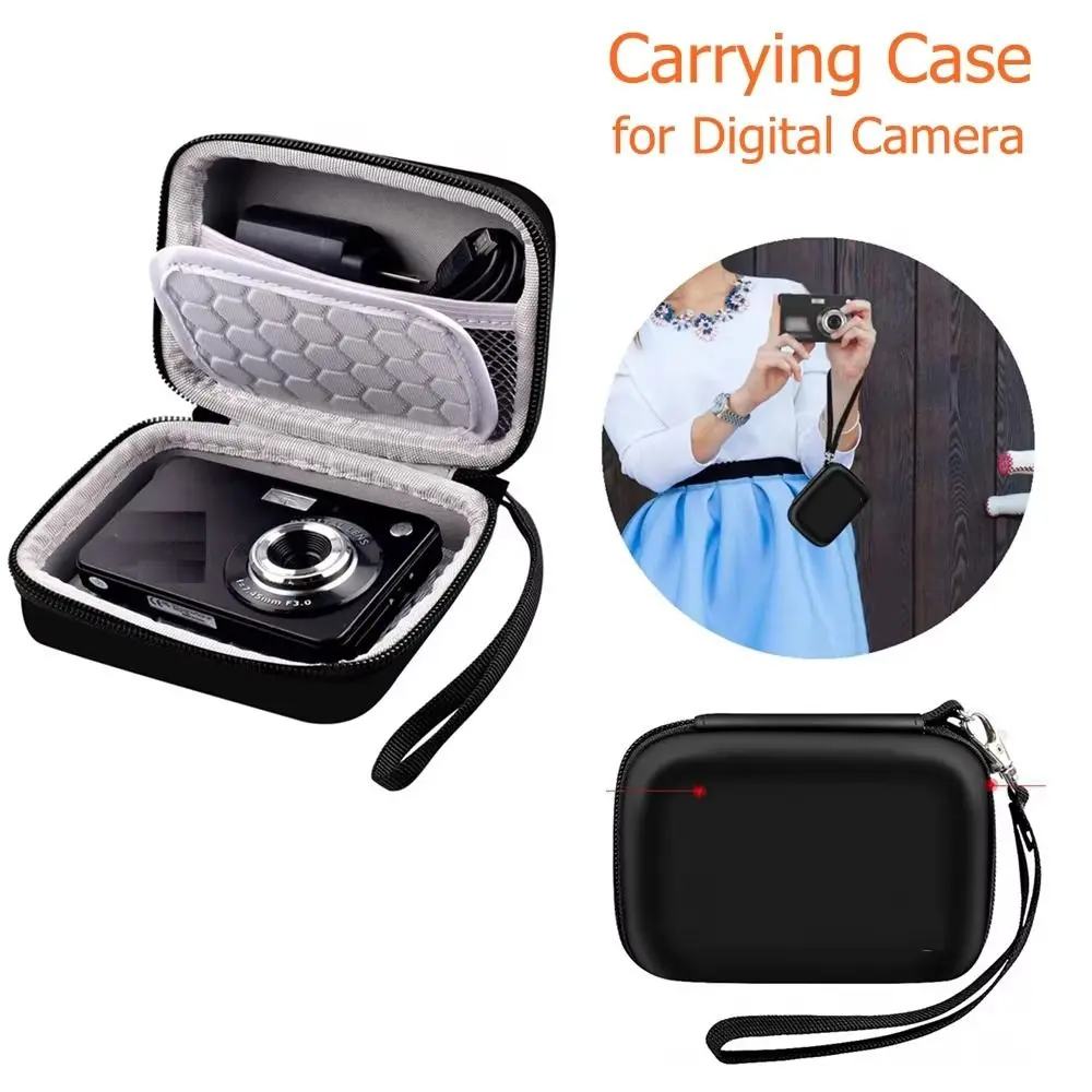Travel Handbag EVA Digital Camera Protective Case Protection Case Waterproof Portable Camera Bag Camera Organizers Anti-impact Camera Storage Bags Equipment