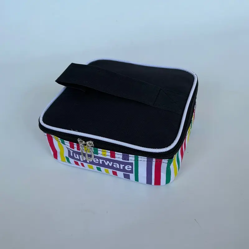 Tas Bekal Lolly Stripe Tupperware// Tas tenteng Makanan 7