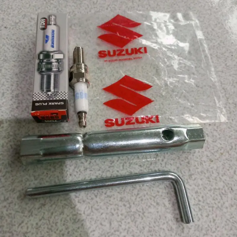 BUSI TDR SATRIA FU SET KUNCI BUSI ORIGINAL