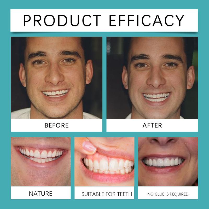 Product Introduction of EELHOE adjustable snap-on denture temporary filling tooth gap filling orthodontic denture kit 8