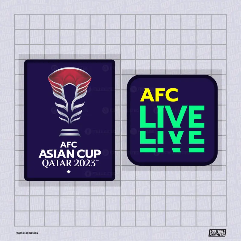 PATCH AFC ASIAN CUP QATAR 2023 + AFC LIVE 2
