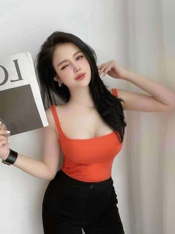 CR254 Áo ba lỗ nữ dáng dài ôm body thun borip không pha nilon mịn mát LENOGI áo 2 dây nữ bản to thích hợp đi tập
