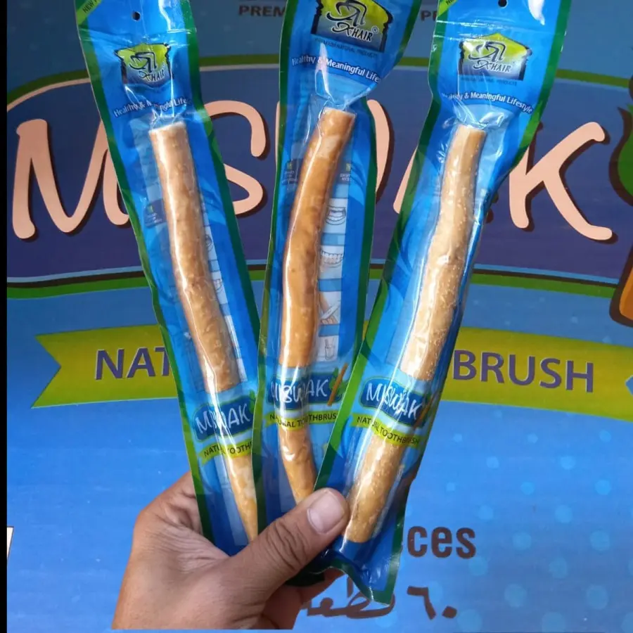 Siwak Jumbo Besar dan Kecil Sedang Merk Miswak AL Khair